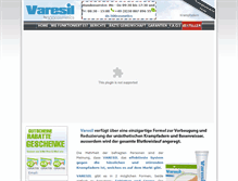 Tablet Screenshot of de.varesil.com